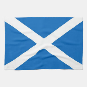 Serviette de Saltire d'écossais (couleur correcte