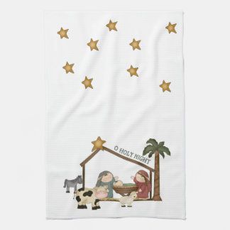 Serviette de scène de Manger de Noël