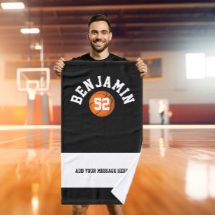 Serviette de sport de basket-ball, serviette de ba