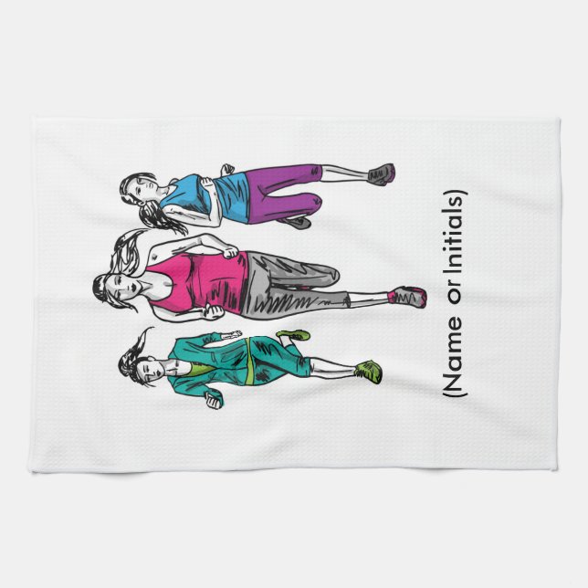 Serviette de sports (Horizontal)