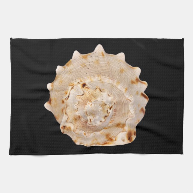 Serviette de thé Conch Shell (Horizontal)