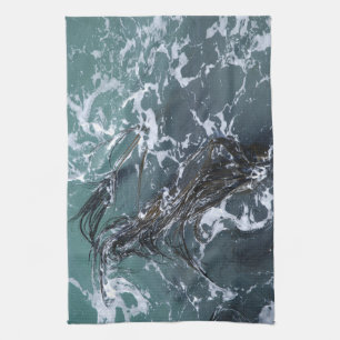 Serviette de thé d'algue