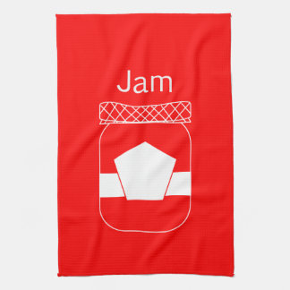 Serviette de thé de cuisine de "confiture"
