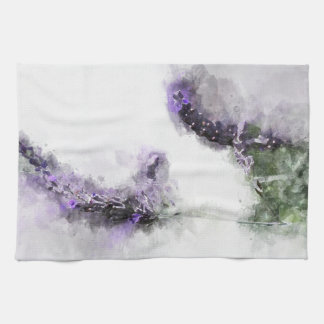 Serviette de thé de lavande