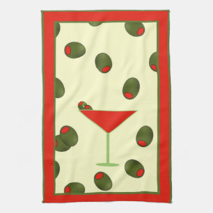 Serviette de thé de Martini