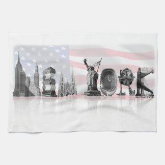 Serviette de thé de New York