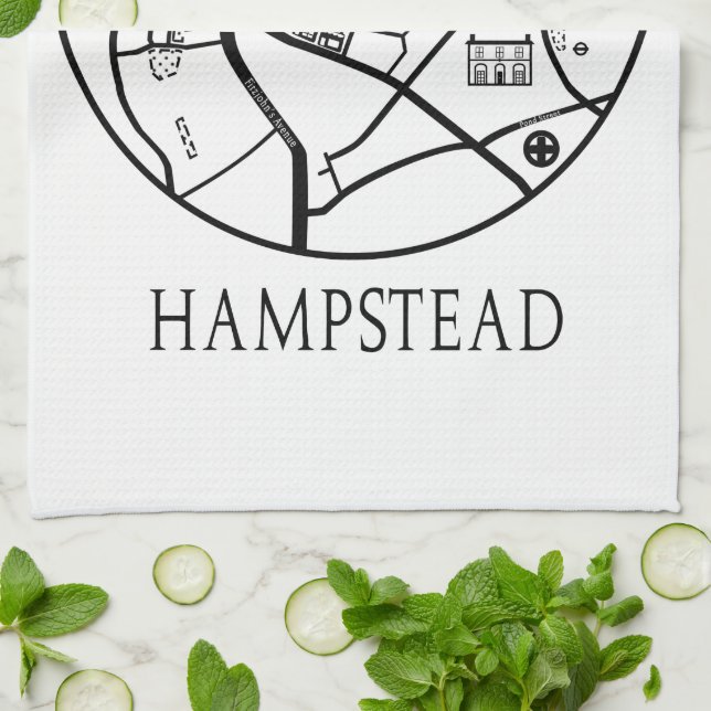 Serviette de thé Hampstead (Plié)