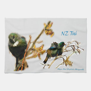 Serviette de thé NZ Tui Bird