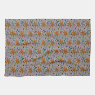 Serviette de thé orange Lily