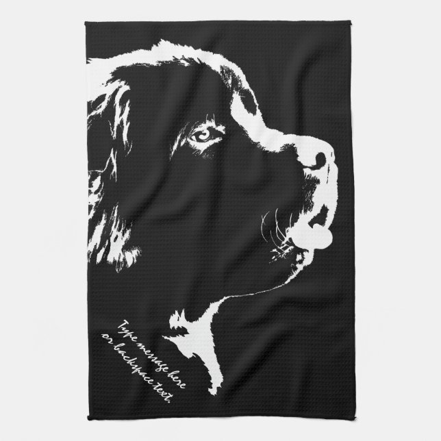 Serviette de thé personnalisée par serviette de (Vertical)