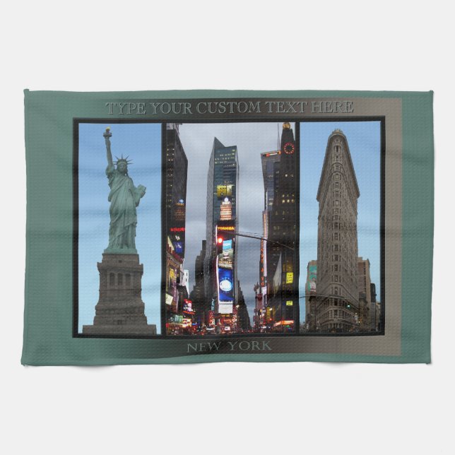 Serviette de thé personnalisée par serviette de (Horizontal)