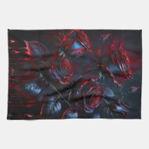 Serviette de thé Rose mystique