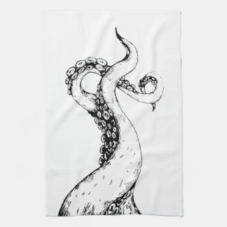 serviette de thé tentacules de pieuvre