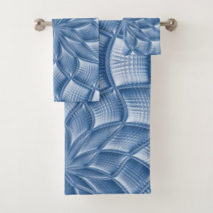 Serviette Décorative Bleue
