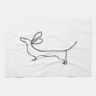 Serviette d'illustration de Dachs