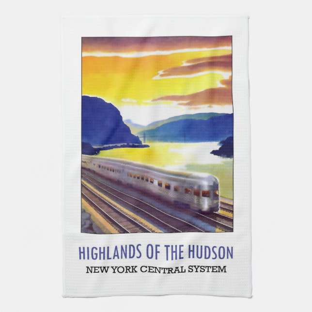 Serviette d'image New York Central Train (Vertical)