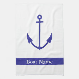 Serviette d'office de bateau d'Ancre