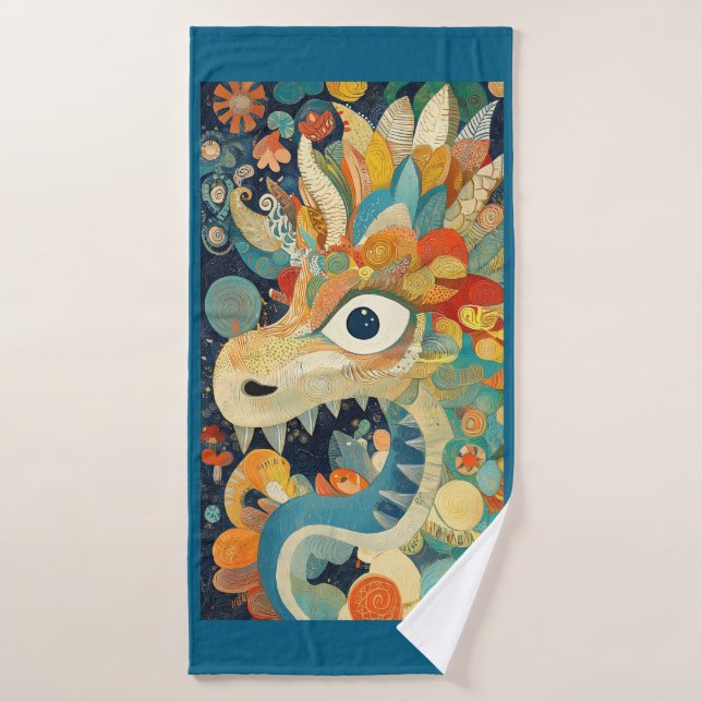 Serviette Dragon Beach (Serviette de bain)