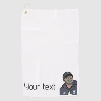 Serviette du club de golf Logo Personnalisé