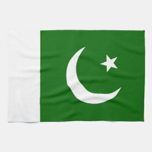 serviette du drapeau pakistan