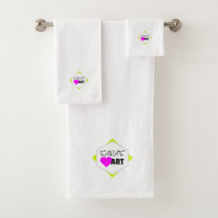 Serviette du logo Spa du salon