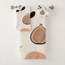 Serviette en Art de Feuille à Trait Fin – Confort