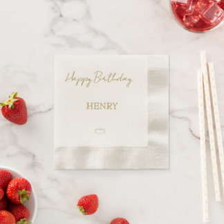 Serviette en papier