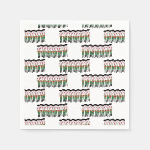 Serviette En Papier 12 Jours de Noël 12 Drummers