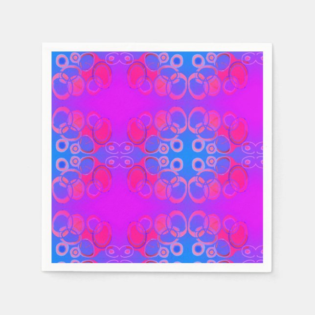 Serviette En Papier 12xx Abstrait (Devant)