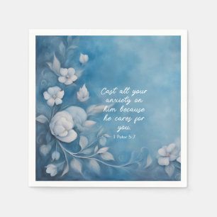 Serviette En Papier 1 Pierre 5:7 Bible Verset Image