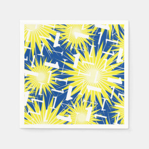 Serviette En Papier 1er anniversaire inoubliable