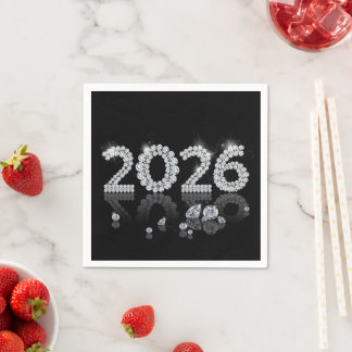 Serviette En Papier 2026 Brilliant Diamonds Luxury New Year
