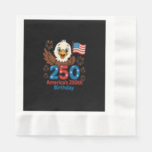 Serviette En Papier 250e anniversaire d'Amérique - Drapeau américain 2