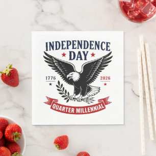 Serviette En Papier 250e anniversaire des États-Unis