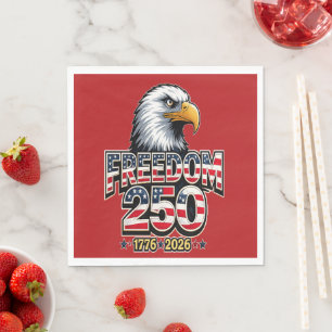 Serviette En Papier 250e anniversaire des États-Unis 