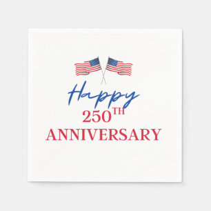 Serviette En Papier 250e anniversaire des États-Unis d'Amérique