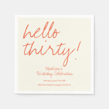 30e anniversaire moderne