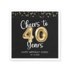 40e anniversaire Soeurs à 40 ans Black Gold