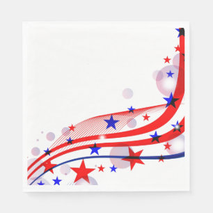 Serviette En Papier 4 juillet Papier serviettes