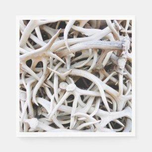 Serviette En Papier 50 Antlers en laine de ciels en papier