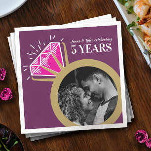 Serviette En Papier 5ème photo de bague en or tourmaline rose pour l'a