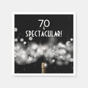 Serviette En Papier 70 et des serviettes Spectaculaire Champagne Party