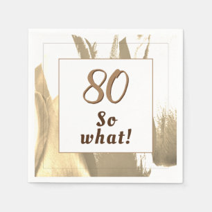 Serviette En Papier 80 alors quel Elégant Golden Tulip 80e anniversair