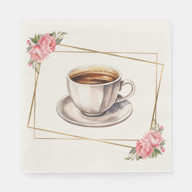 Serviette En Papier A Whole Latte Love Paper Napkin (Devant)
