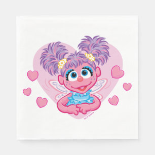Serviette En Papier Abby Cadabby Valentine Hearts Graphisme