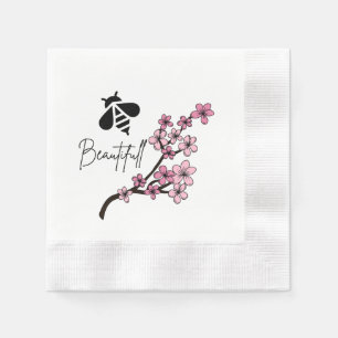 Serviette En Papier abeille magnifique
