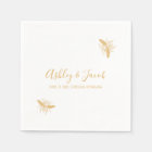 Abeilles et Golden Honeycomb Motif Mariage