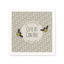 Abeilles rétro et Baby shower Honeycomb