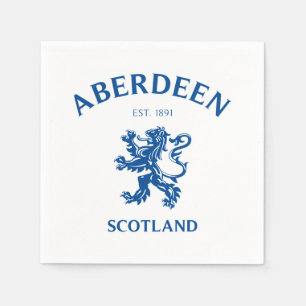 SERVIETTE EN PAPIER ABERDEEN