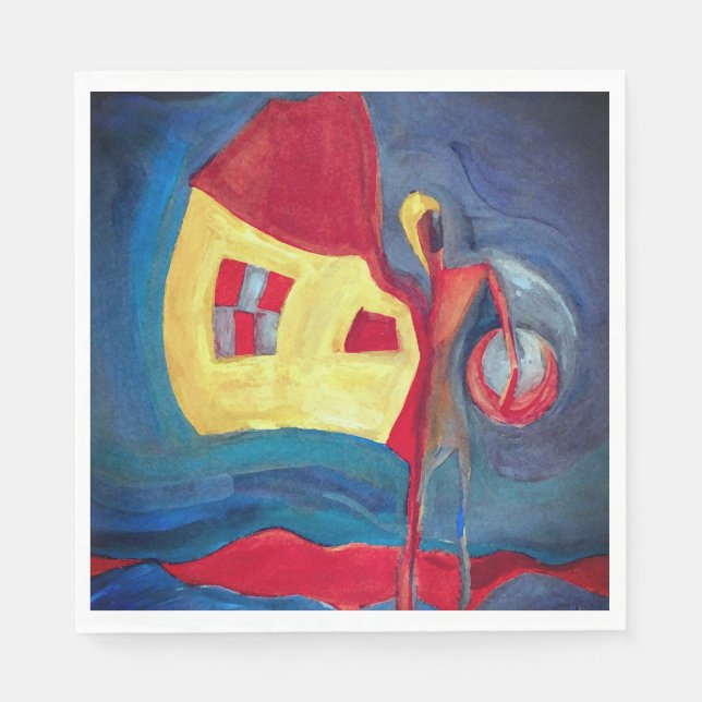 Serviette En Papier Accueil (Devant)